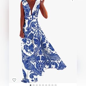 Summer long maxi dress